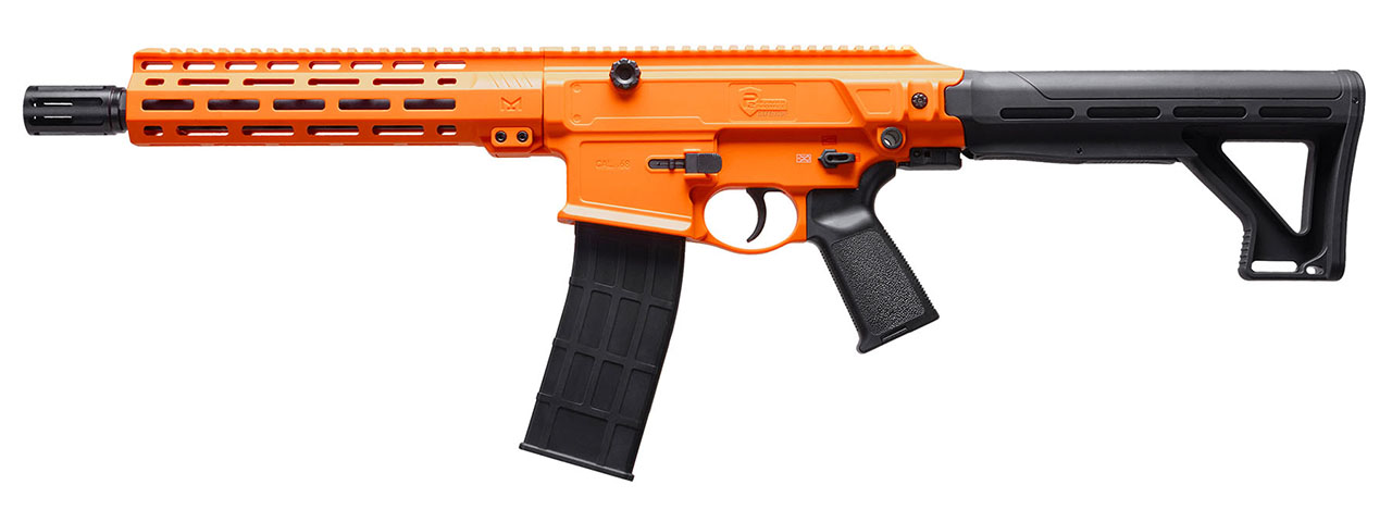 P2P Defensor 68C .68 Cal Less Lethal CO2 Impact Launcher - Orange/Black