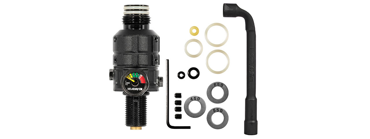 HK Army Turbine Pro HPA Long Body Regulator - (Black)