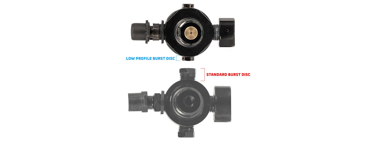 HK Army Turbine Pro HPA Long Body Regulator - (Black)