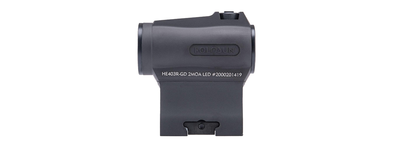 HOLOSUN HE403R-GD Compact Gold Dot Optical Sight w/ Low Profile & Lower 1/3 Mount