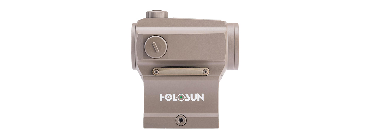 HOLOSUN HE403B "Shake Awake" Compact Green Dot Sight w/ Low & AR Mount - (Flat Dark Earth)