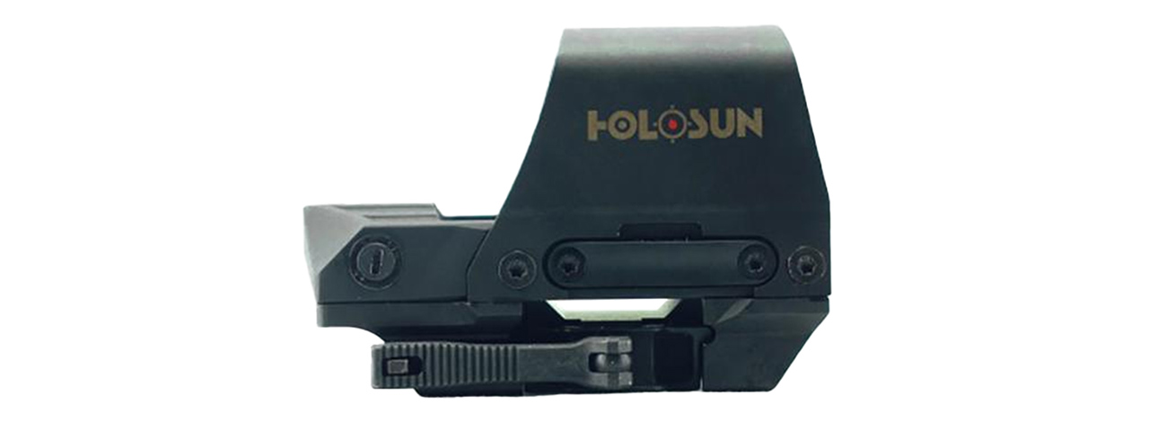 HOLOSUN HS510C Solar + Battery Powered Open Reflex Sight w/ Dual Reticles - (Black)