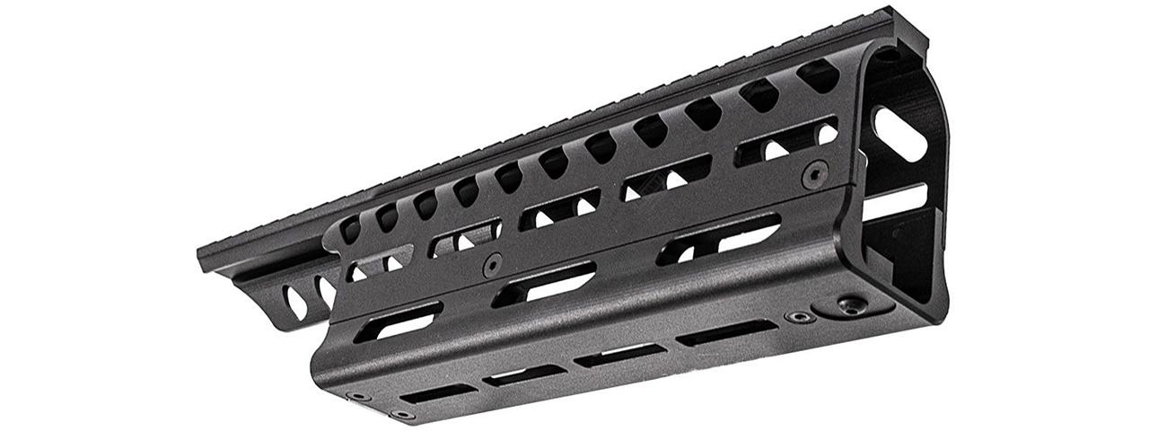 ITP M-LOK CNC Aluminum Handguard Rail For Marui TM SAIGA-12 GBB Series - (Black)
