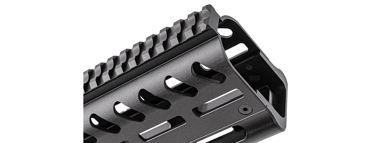 ITP M-LOK CNC Aluminum Handguard Rail For Marui TM SAIGA-12 GBB Series - (Black)