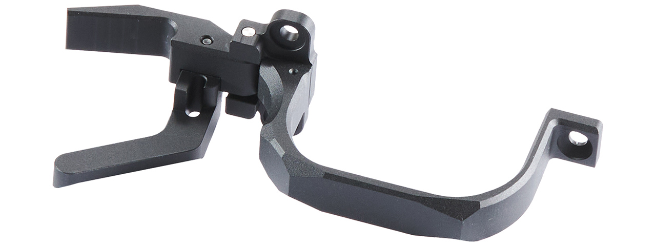 ITP SAIGA-12 / AK Style Airsoft Trigger Guard w/ Extended Mag Release - (Black)