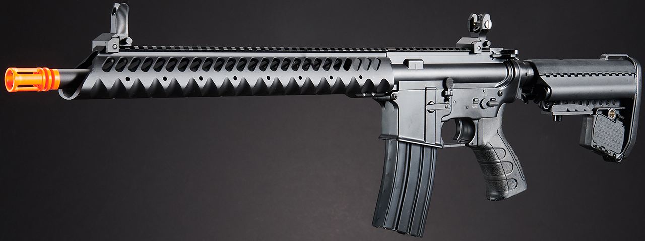 Atlas Custom Works 14.5" Diamond Head Style M4 AEG (Color: Black)
