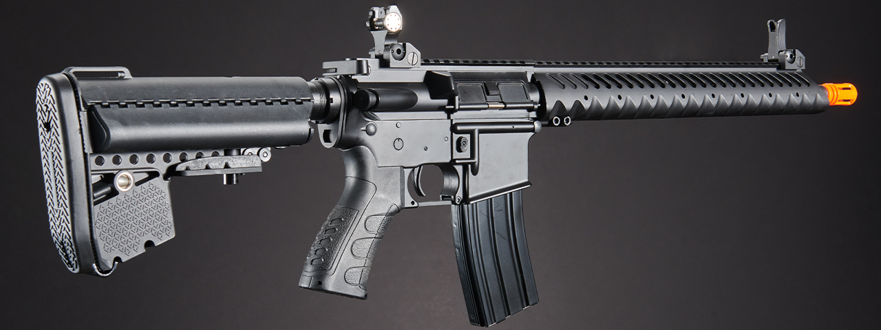 Atlas Custom Works 14.5" Diamond Head Style M4 AEG (Color: Black)