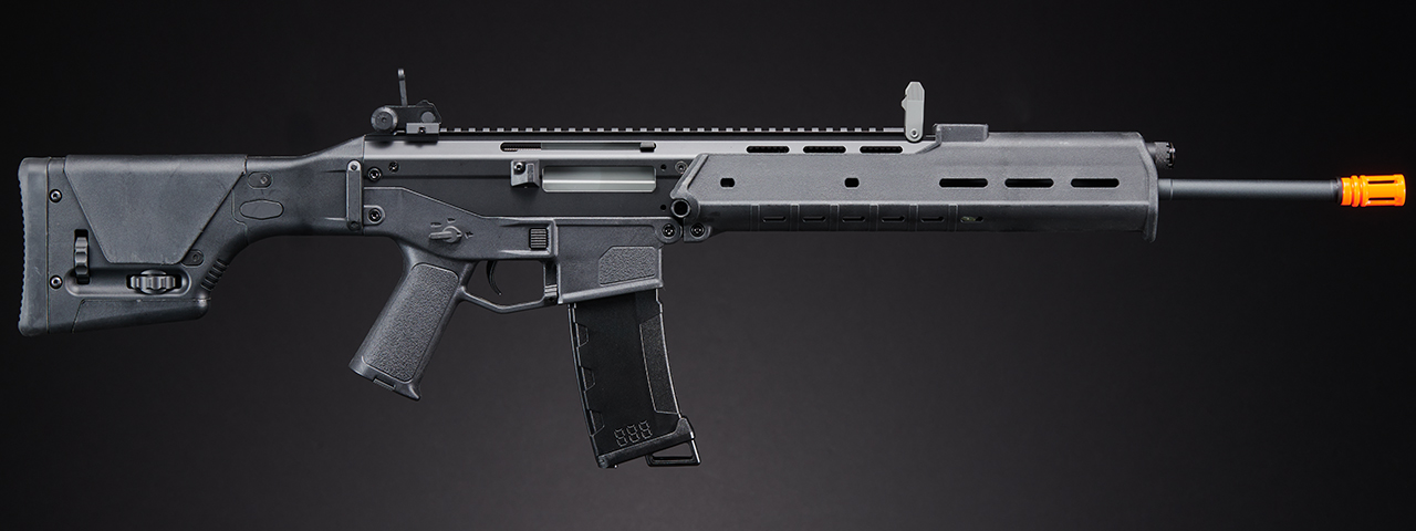 Atlas Custom Works Airsoft Masada DMR Polymer AEG w/ Integrated Cheek Riser - BLACK