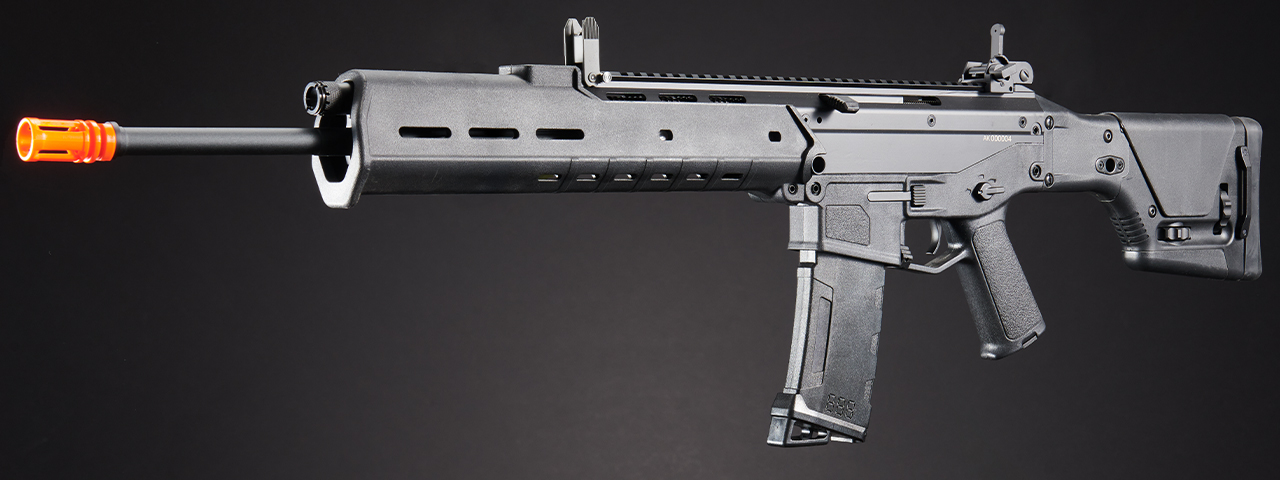 Atlas Custom Works Airsoft Masada DMR Polymer AEG w/ Integrated Cheek Riser - BLACK