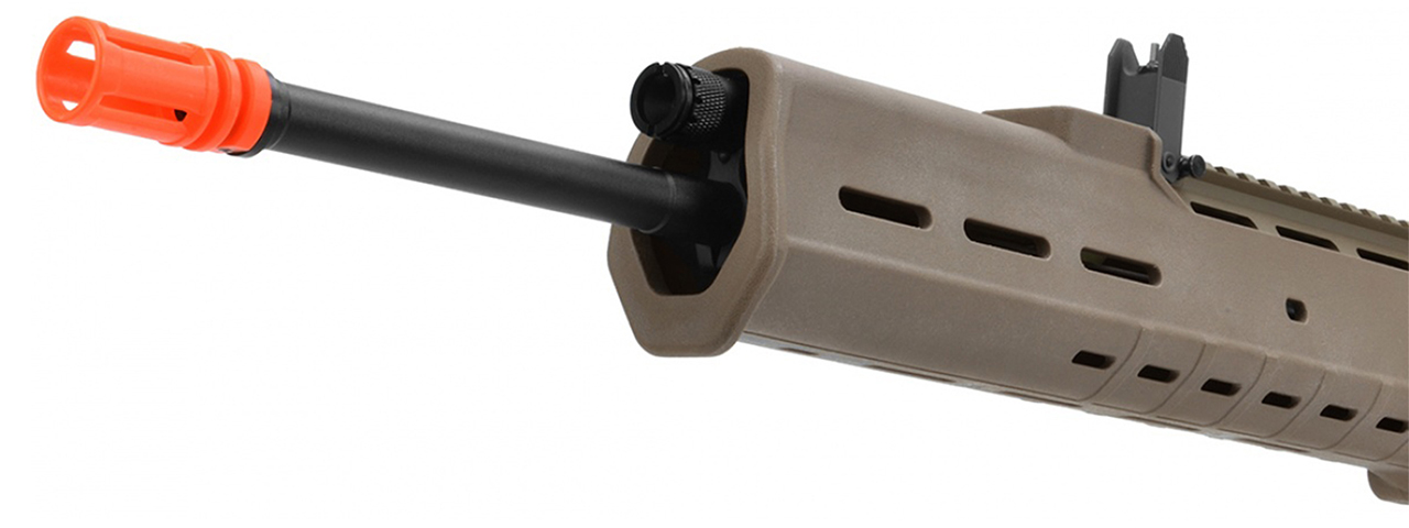 Atlas Custom Works Masada DMR Polymer AEG w/ Integrated Cheek Riser - TAN