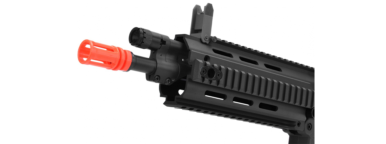 Atlas Custom Works Masada Polymer CQB AEG w/ Side-Folding Stock - BLACK