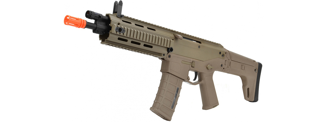 Atlas Custom Works Airsoft Masada Assault Rifle AEG Short Version - TAN
