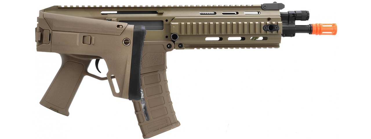 Atlas Custom Works Airsoft Masada Assault Rifle AEG Short Version - TAN