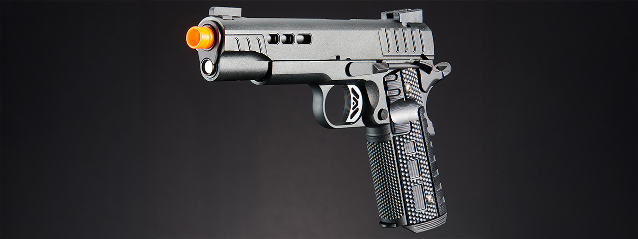 Ascend Airsoft KP1911 Custom Gas Blowback Airsoft Pistol (Color: Black)