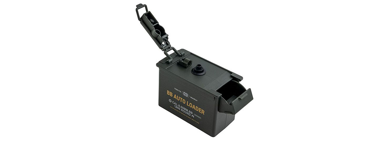 Tokyo Marui BB Auto Loader 1600 Round Electric Speed Loader with Adapters - (Green)