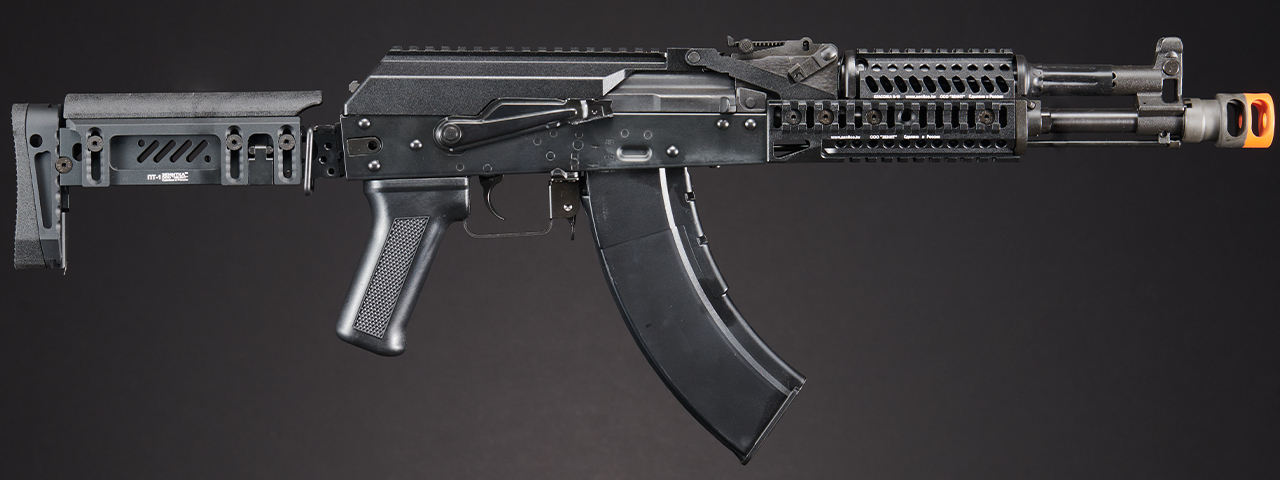 LCT ZK-104 AK AEG Rifle w/ Folding Stock (Black)