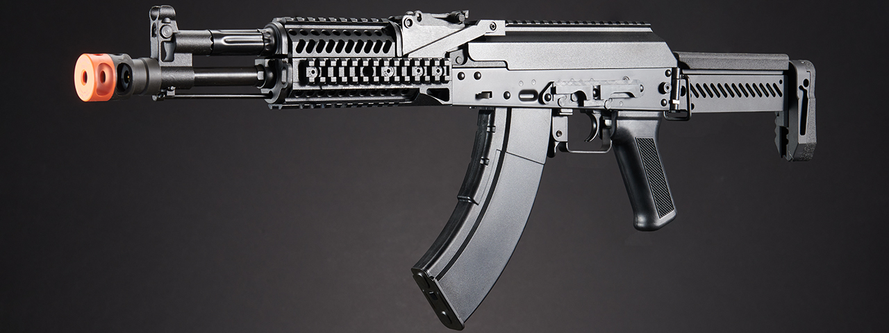LCT ZK-104 AK AEG Rifle w/ Folding Stock (Black)