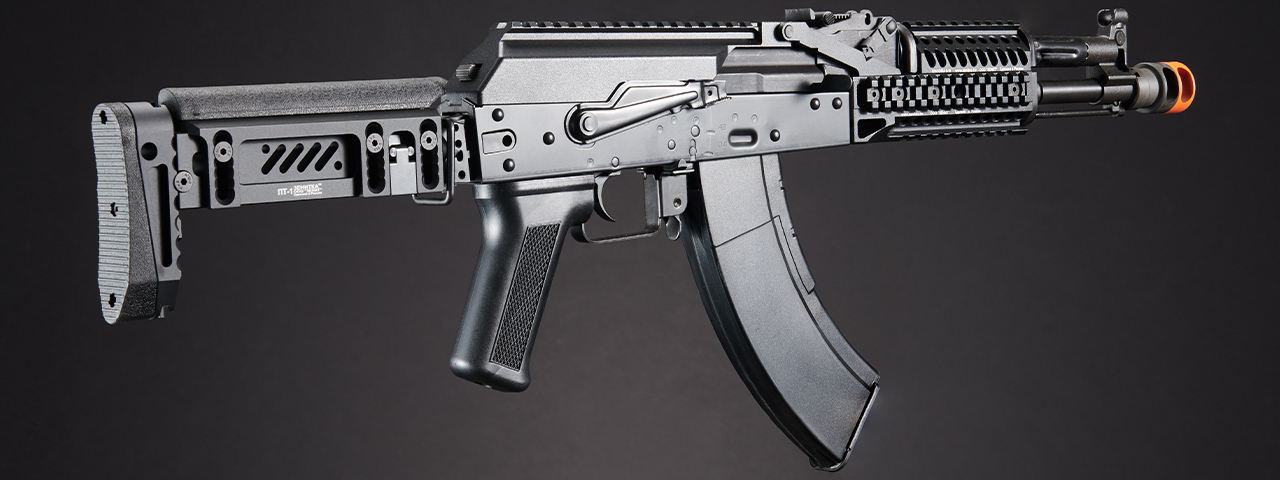 LCT ZK-104 AK AEG Rifle w/ Folding Stock (Black)
