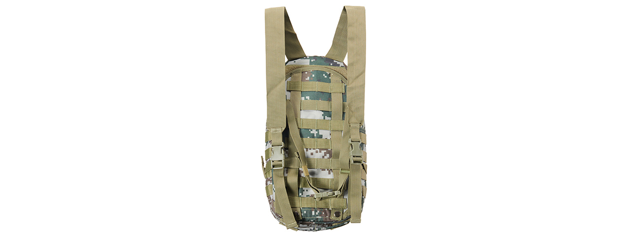 JAGUN TACTICAL AIRSOFT HYDRATION PACK W BLADDER STORAGE - PLA TYPE 07