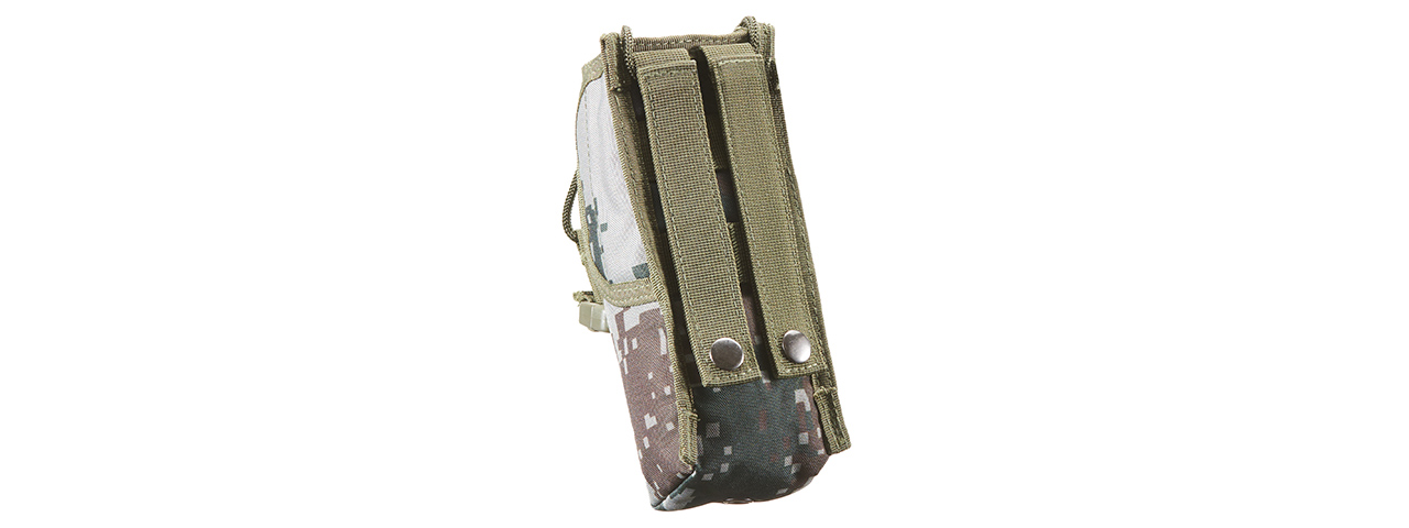 JAGUN TACTICAL AIRSOFT MOLLE LARGE TACTICAL RADIO POUCH - PLA TYPE 07