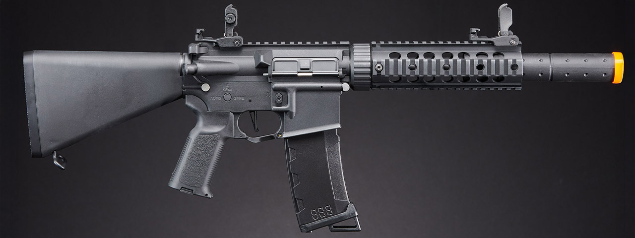Lancer Tactical Gen 3 Nylon Polymer M4 SD Airsoft AEG Rifle w/ Stubby Stock (Color: Black)