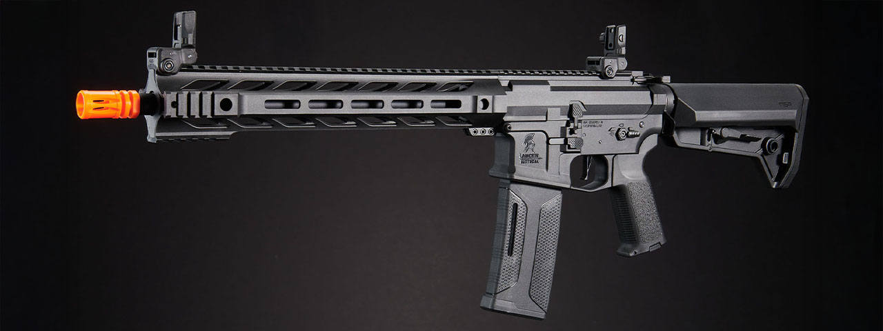 Lancer Tactical Gen 2 M4 SPR Interceptor AEG w/ Ambidextrous NSR Receiver, NSR Stock - (Black)