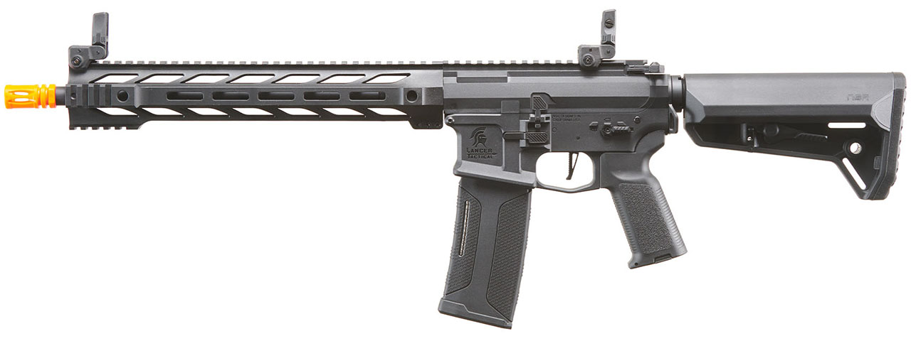 Lancer Tactical Gen 3 M4 SPR Interceptor AEG w/ Ambidextrous NSR Receiver, NSR Stock - (Black)