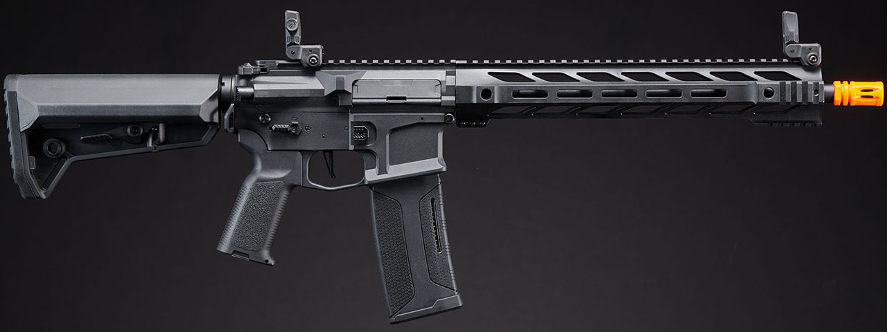 Lancer Tactical Gen 3 M4 SPR Interceptor AEG w/ Ambidextrous NSR Receiver, NSR Stock - (Black)
