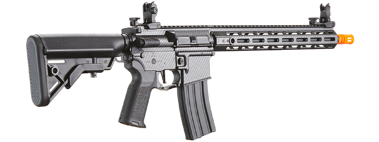 Lancer Tactical Gen 3 Hellion M-LOK 13" Airsoft M4 AEG (Black/Carbon)