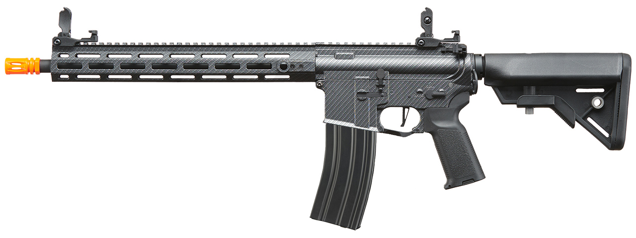 Lancer Tactical Gen 3 Hellion M-LOK 13" Airsoft M4 AEG (Black/Carbon)