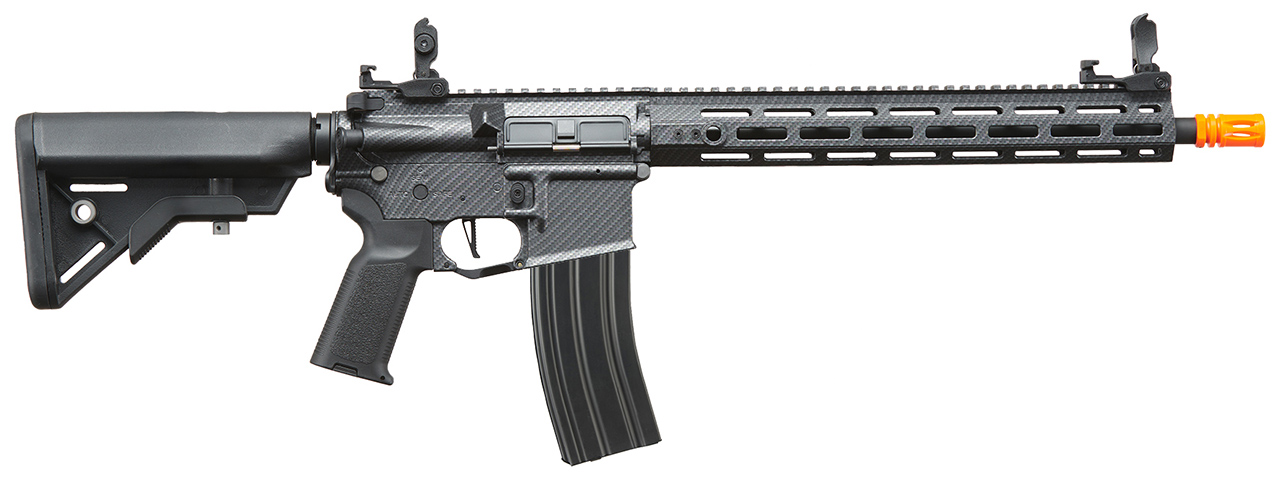 Lancer Tactical Gen 3 Hellion M-LOK 13" Airsoft M4 AEG (Black/Carbon)