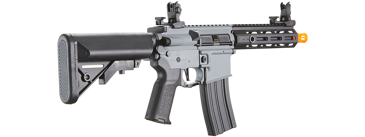 Lancer Tactical Gen 2 Hellion M-LOK 7" Airsoft M4 AEG Core Series (Color: Grey & Black)(No Battery and Charger)