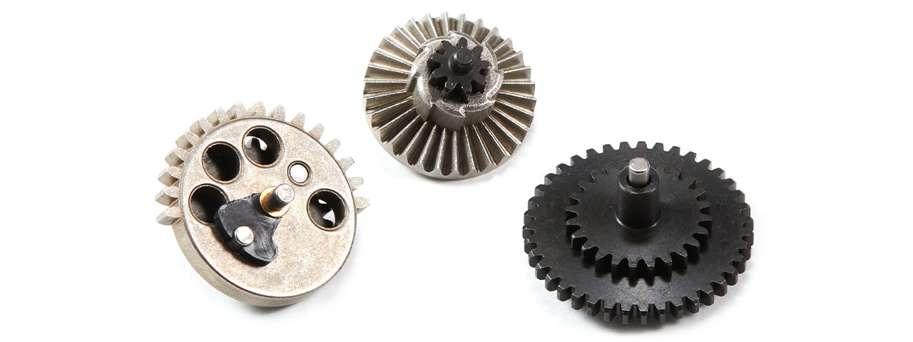 Lancer Tactical 13:1 High Speed Steel Gear Set for AEG Airsoft Rifles  Lancer Tactical 13:1 High Speed Steel Gear Set for AEG Airsoft Rifles