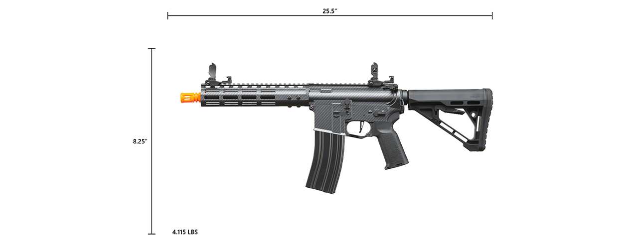 Lancer Tactical Gen 3 Archon M-LOK 9" Airsoft M4 AEG (Black/Carbon)