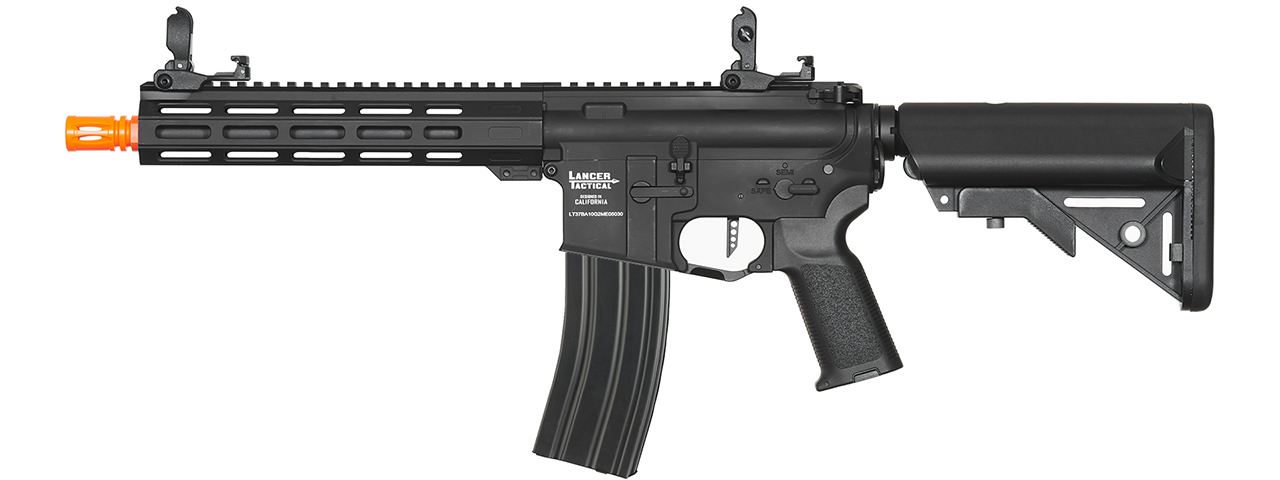 Lancer Tactical Viking 10" M-LOK Proline Series M4 Airsoft Rifle w/ Crane Stock (Color: Black)