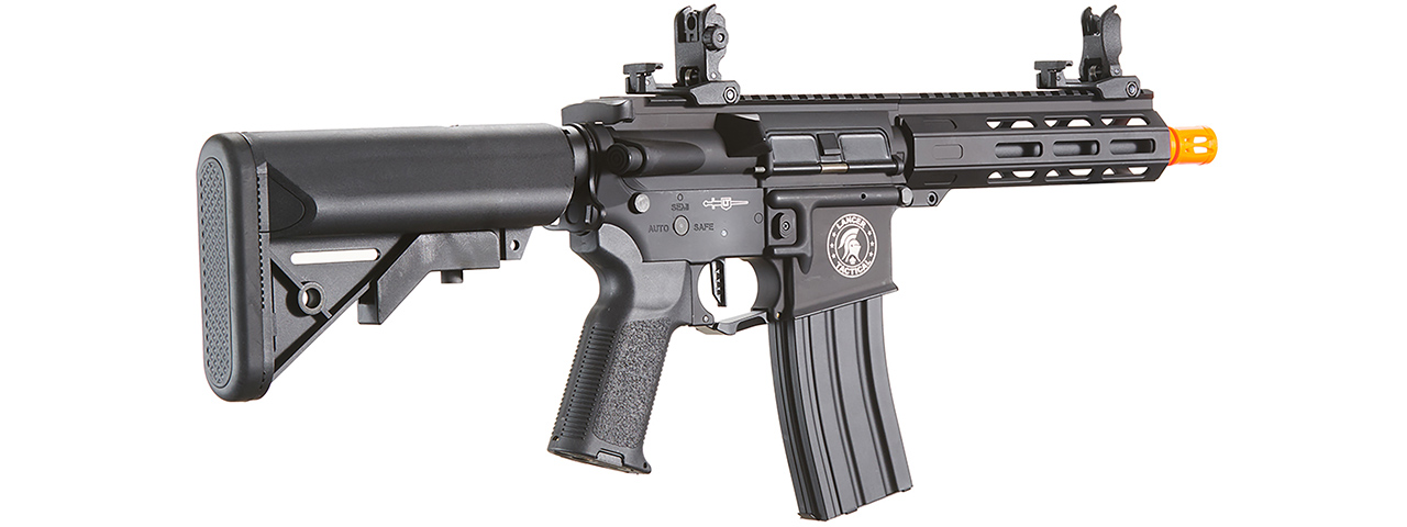 Lancer Tactical Viking 7" M-LOK Proline Series M4 Airsoft Rifle w/ Crane Stock (Color: Black)