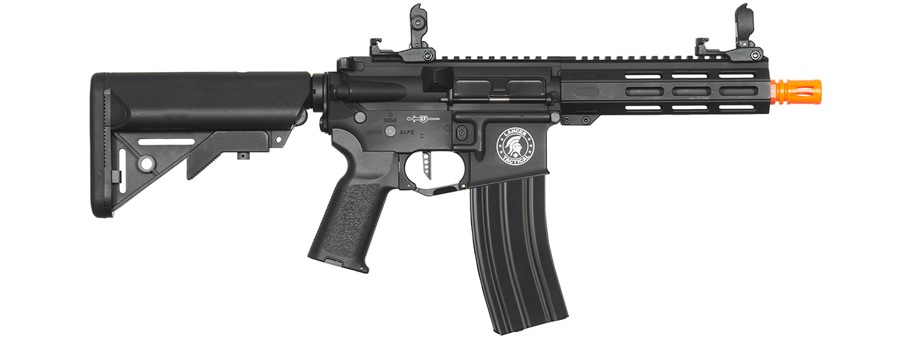 Lancer Tactical Viking 7" M-LOK Proline Series M4 Airsoft Rifle w/ Crane Stock (Color: Black)