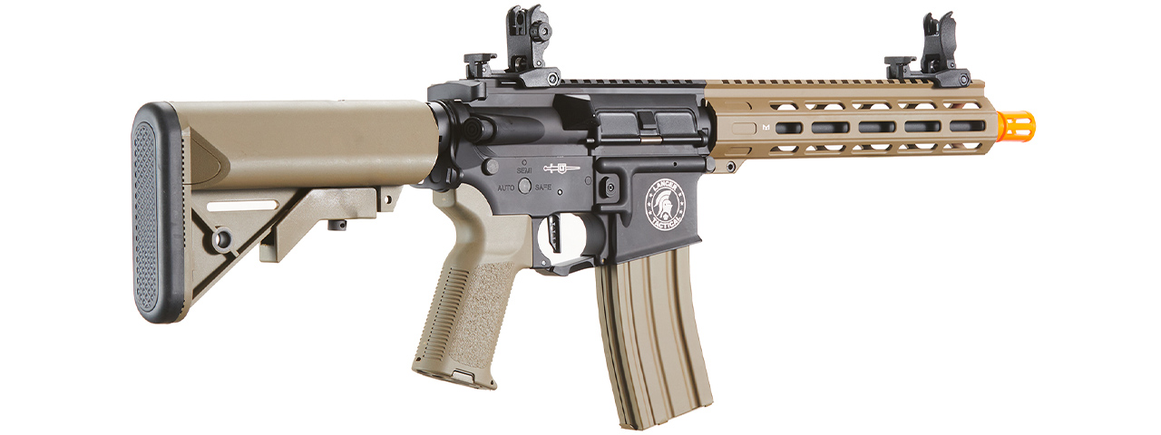 Lancer Tactical Viking 10" M-LOK Proline Series M4 Airsoft Rifle w/ Crane Stock (Color: Two-Tone)