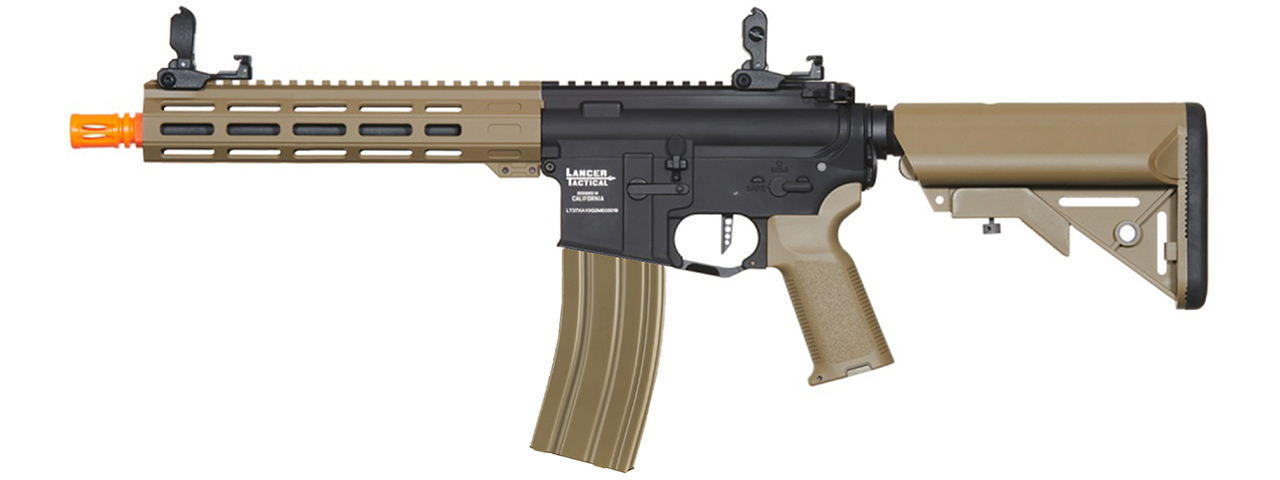 Lancer Tactical Viking 10" M-LOK Proline Series M4 Airsoft Rifle w/ Crane Stock (Color: Two-Tone)
