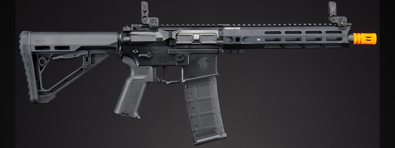 Lancer Tactical Gen 4 Predator 10" SBR AEG w/ Aster II Bluetooth ETU (Black)