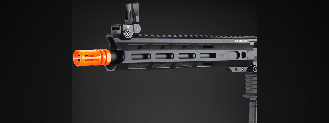Lancer Tactical Gen 4 Predator 10" SBR AEG w/ Aster II Bluetooth ETU (Black)