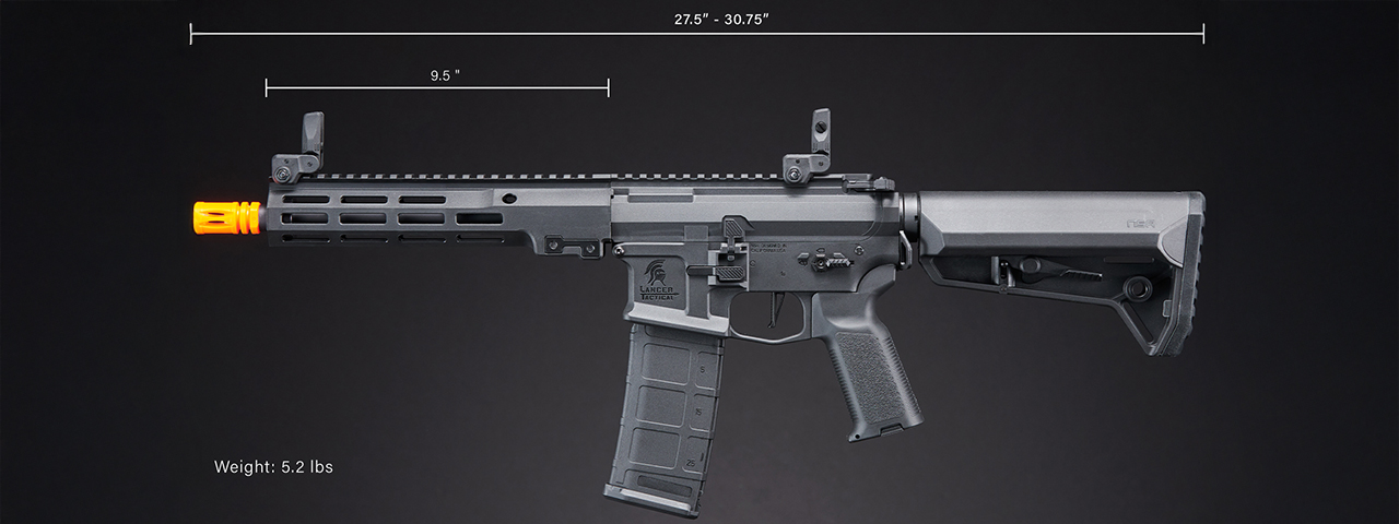 Lancer Tactical Gen 2 Stalker 10" M4 AEG Airsoft Rifle (Black)