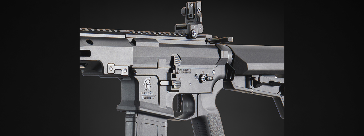 Lancer Tactical Gen 2 Stalker 10" M4 AEG Airsoft Rifle (Black)