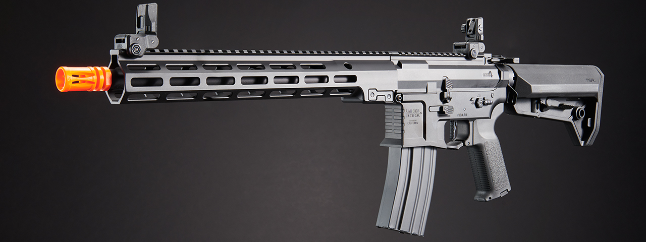 Lancer Tactical Gen 4 Stalker 13" M4 AEG Airsoft Rifle - (Black)
