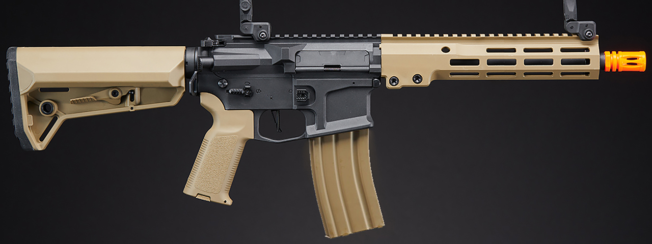 Lancer Tactical Gen 2 Stalker 10" M4 AEG Airsoft Rifle No Battery/Charger - (Tan)