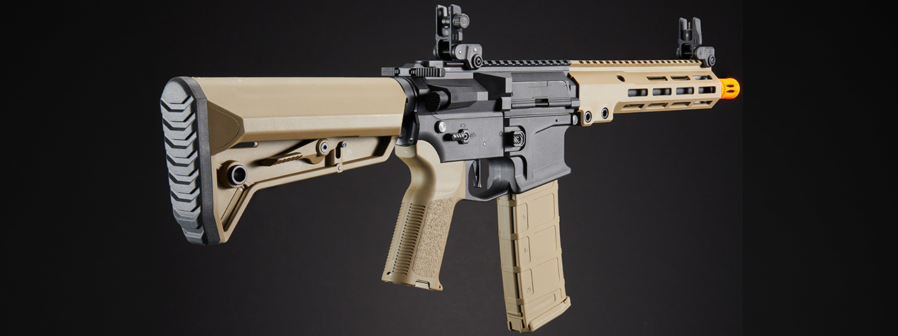 Lancer Tactical Gen 2 Stalker 10" M4 AEG Airsoft Rifle (Black/Tan)