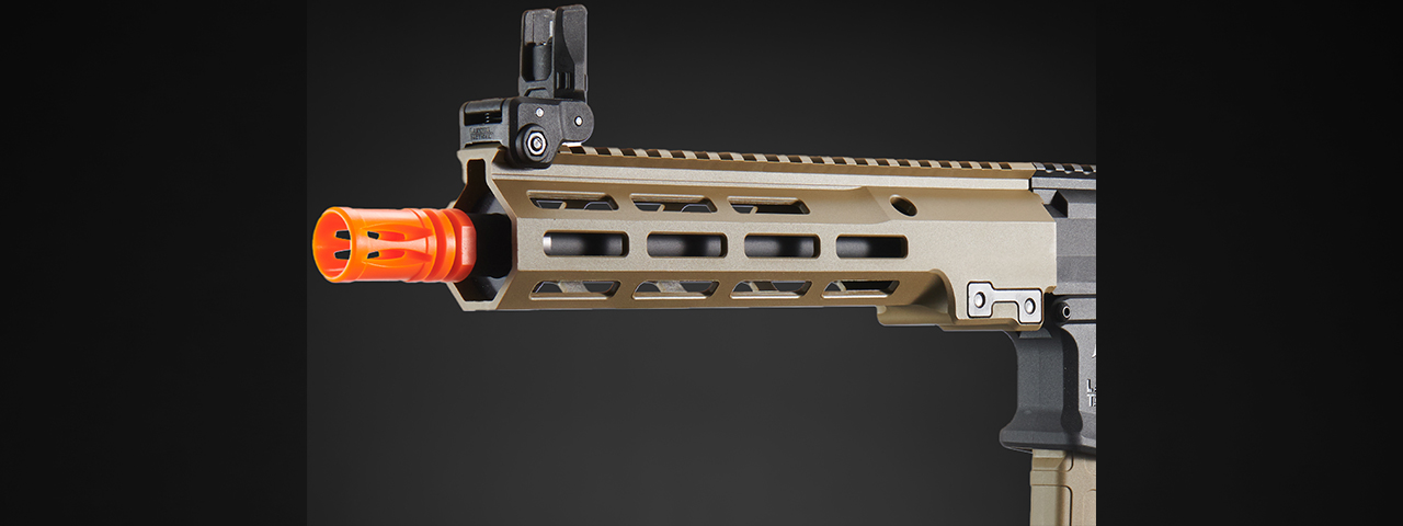 Lancer Tactical Gen 2 Stalker 10" M4 AEG Airsoft Rifle (Black/Tan)