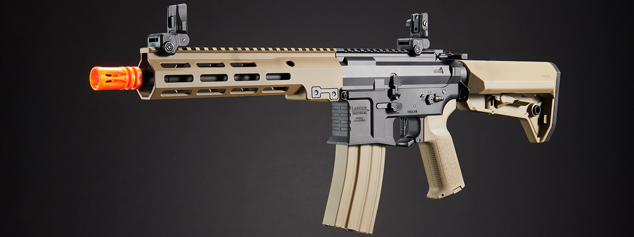 Lancer Tactical Gen 4 Stalker 10" M4 AEG Airsoft Rifle - (Tan)