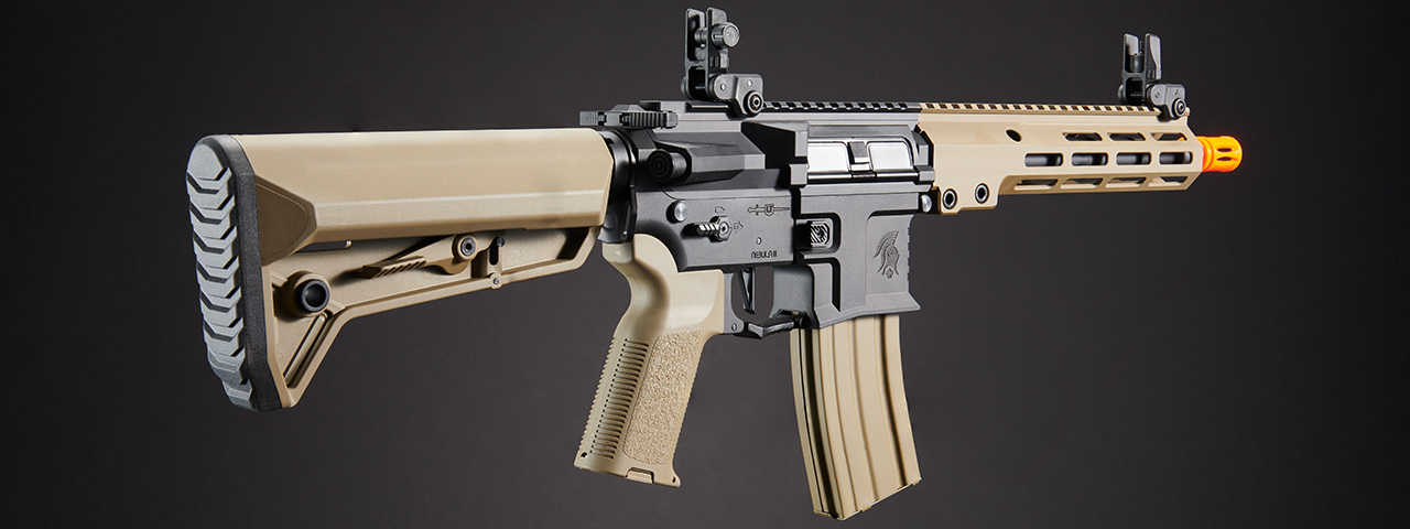 Lancer Tactical Gen 4 Stalker 10" M4 AEG Airsoft Rifle - (Tan)