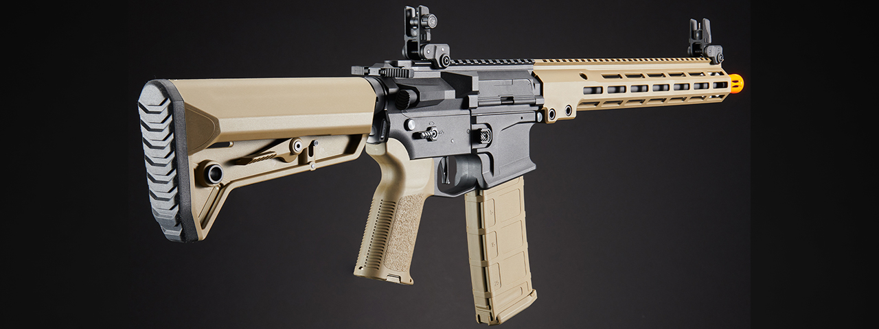 Lancer Tactical Gen 2 Stalker 13" M4 AEG Airsoft Rifle (Black/Tan)